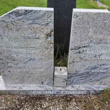 NEWCOMBE Arnold Joseph 1900-1985 &amp; Gesina Susanna 1917-2005