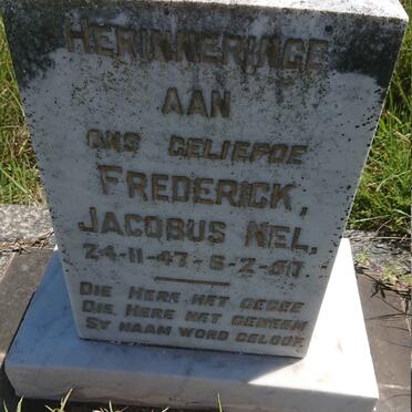 NEL Frederick Jacobus 1947-1950