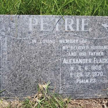 PETRIE Alexander Flack 1908-1970