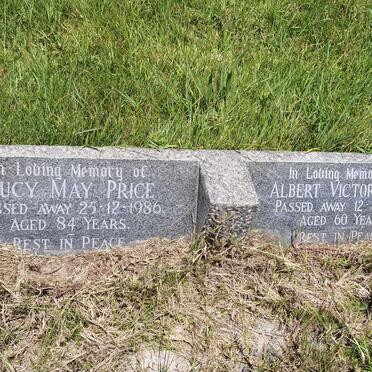 PRICE Albert Victor -1964 &amp; Lucy May -1986