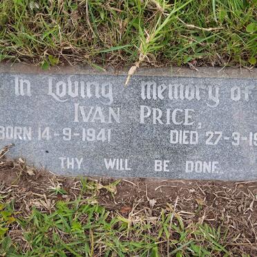 PRICE Ivan 1941-1959