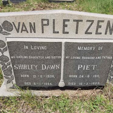PLETZEN Piet, van 1911-1963 :: VAN PLETZEN Shirley Dawn 1936-1964