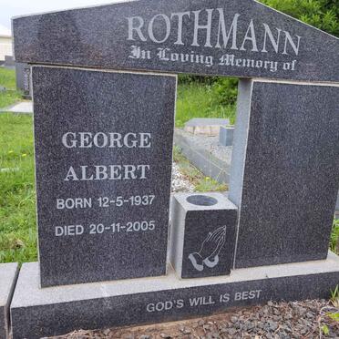 ROTHMANN George Albert 1937-2005