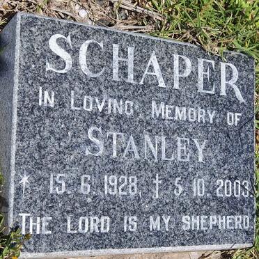 SCHAPER Stanley 1928-2003