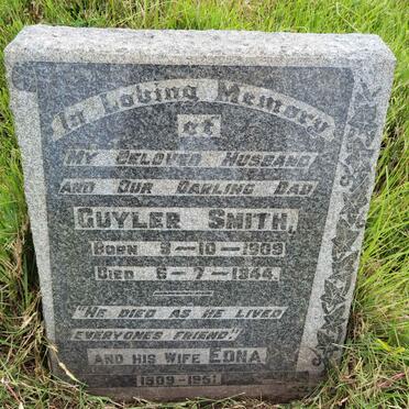 SMITH Guyler 1909-1944 &amp; Edna 1909-1951