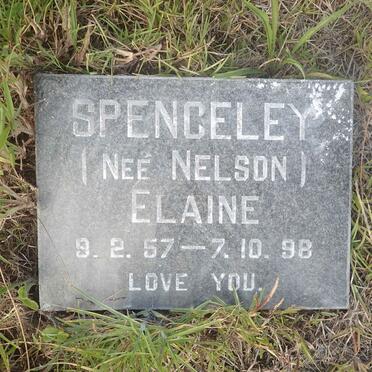 SPENCELEY Elaine nee NELSON 1957-1998