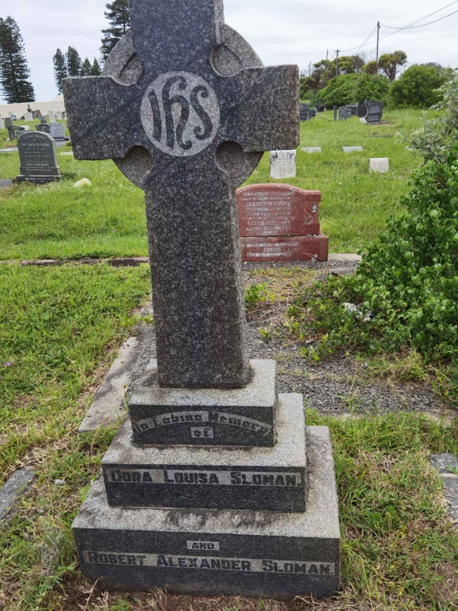 SLOMAN Robert Alexander &amp; Dora Louisa