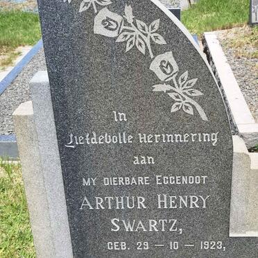 SWARTZ Arthur Henry 1923-1967