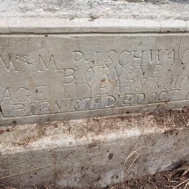 SCHWAGELE M.P.J. nee NEL 1879-1920