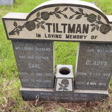 TILTMAN Carl 1896-1969 & Gladys 1899-1977
