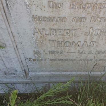 THOMAS Albert John 1889-1947
