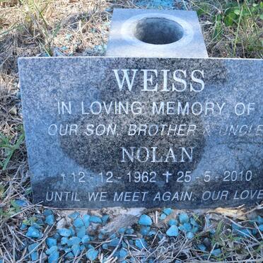 WEISS Nolan 1962-2010