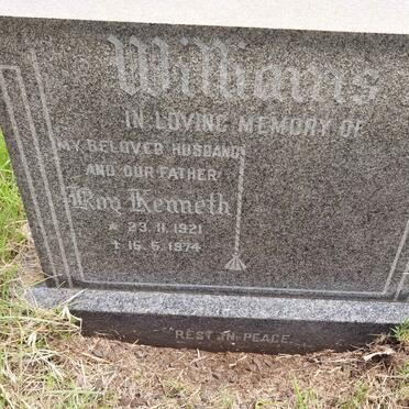 WILLIAMS Roy Kenneth 1921-1974