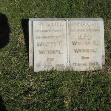 WANCKEL Walter E. -1945 &amp; Daisy -1958
