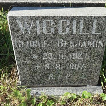 WIGGILL George Benjamin 1927-1987