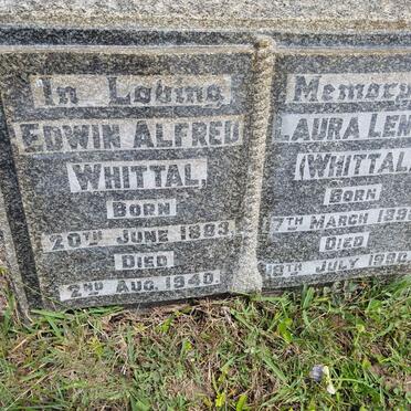 WHITTAL Edwin Alfred 1883-1940 &amp; Laura LENDUM 1898-1990