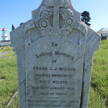 WILSON Frank J.J. -1899