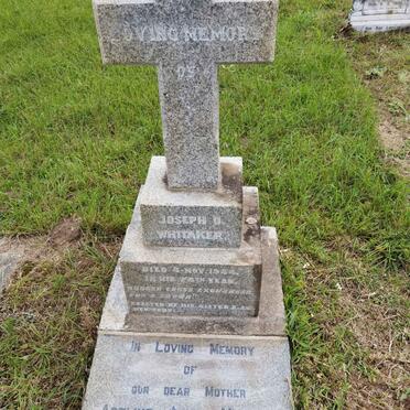 WHITAKER Joseph O.  -1944 :: MANSON Adeline Alice 1865-1951