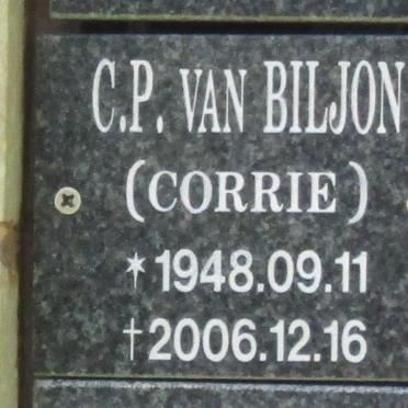 BILJON C.P., van 1948-2006