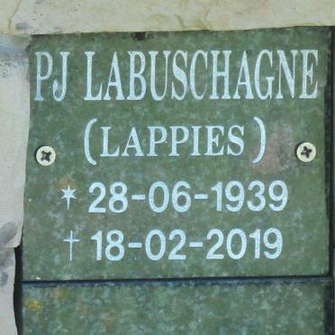 LABUSCHAGNE P.J. 1939-2019