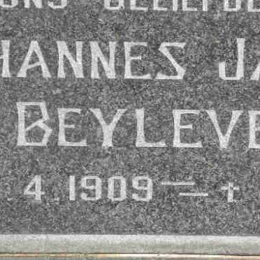 BEYLEVELD Johannes Jacobus1909-1974