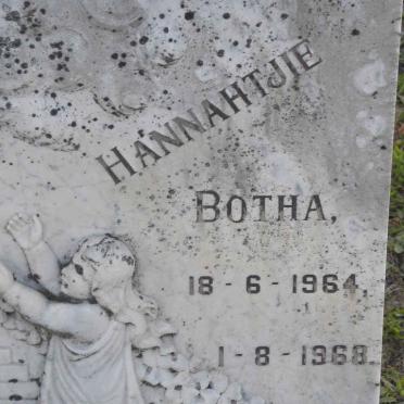 BOTHA Hannahtjie 1964-1968