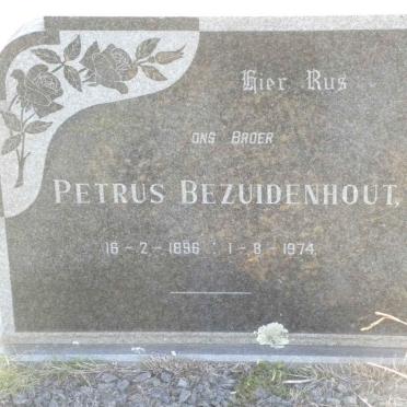 BEZUIDENHOUT Petrus 1896-1974