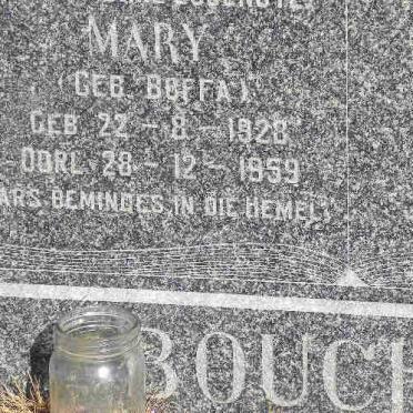 BOUCHER Mary BOFFA 1928-1959