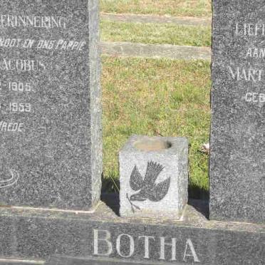 BOTHA Theunis Jacobus 1905-1959 &amp; Martha Cornelia Jacomina POSTHUMUS 1911-1980