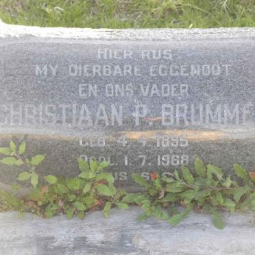 BRUMMER Christiaan P. 1895-1968