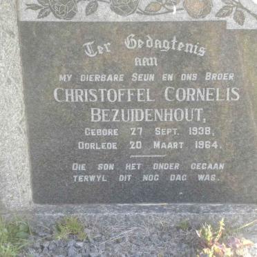 BEZUIDENHOUT Christoffel Cornelis 1938-1964