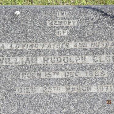 CLOETE William Rudolph 1888-1971