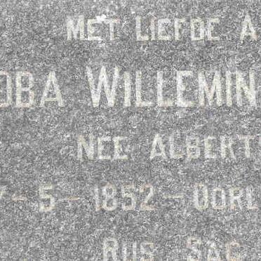 COLYN Jacoba Willemina nee ALBERTS 1852-1933