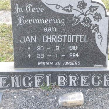 ENGELBRECHT Jan Christoffel 1918-1994