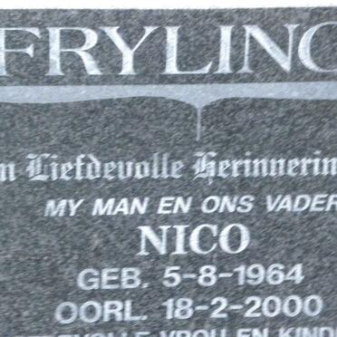 FRYLINCK Nico 1964-2000