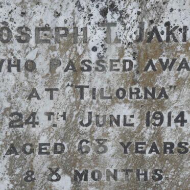 JAKINS Joseph T. -1914