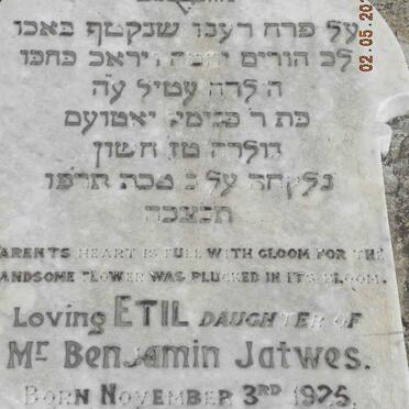 JATWES Etil 1925-1925