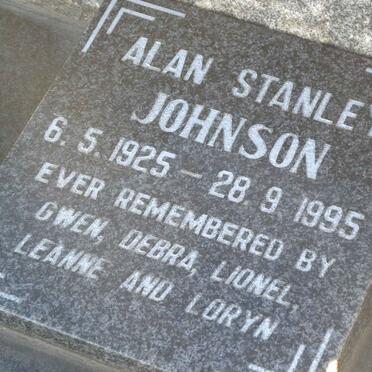 JOHNSON Alan Stanley 1925-1995