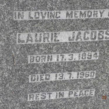 JACOBS Laurie 1894-1960