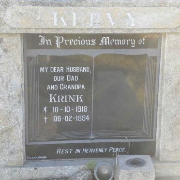 KEEVY Krink 1918-1994