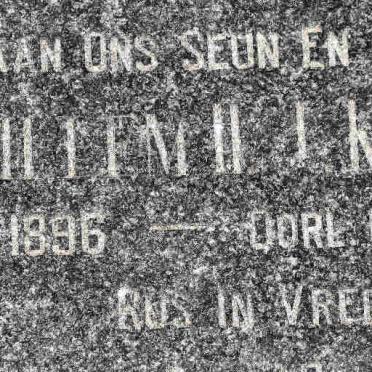 KOTZE Willem H. 1896-1930