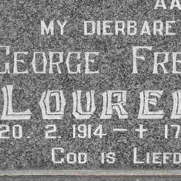 LOURENS George Fredrik 1914-1990 