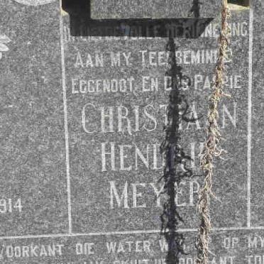 MEYER Christiaan Hendrik 1914-1952