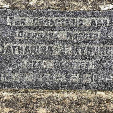 MYBURGH Catharina J. nee HECHTER ?-?