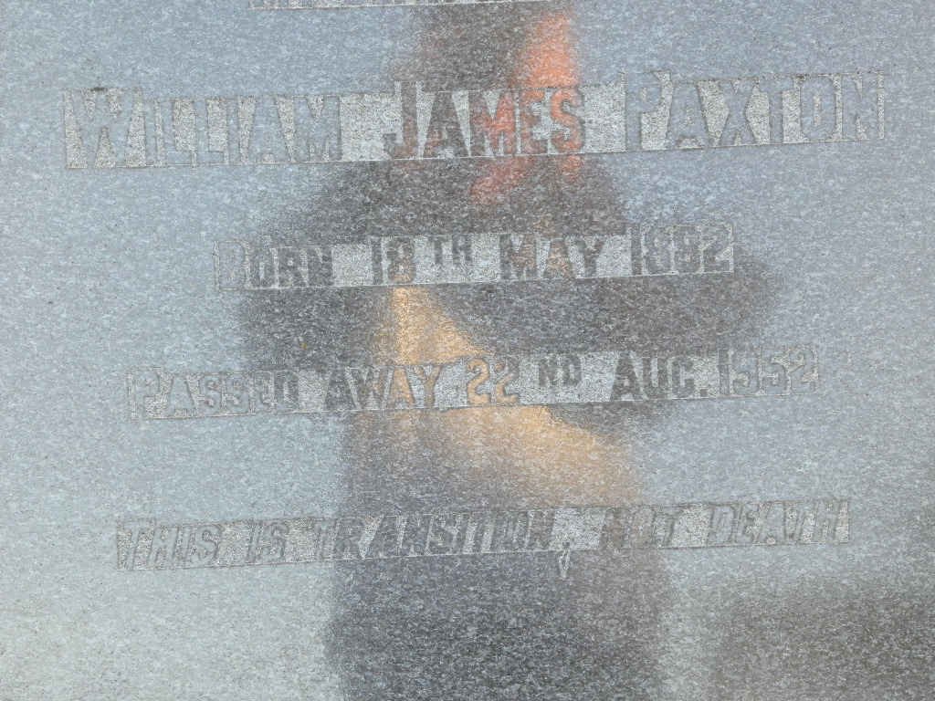 PAXTON William James 1882-1952