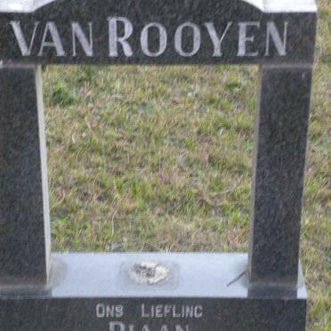 ROOYEN Riaan, van 1978-1978