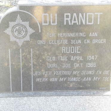 RANDT Rudie, du 1947-1966