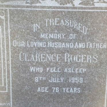 ROGERS Clarence -1959