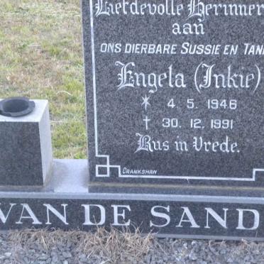 SANDT Engela, van de 1946-1991