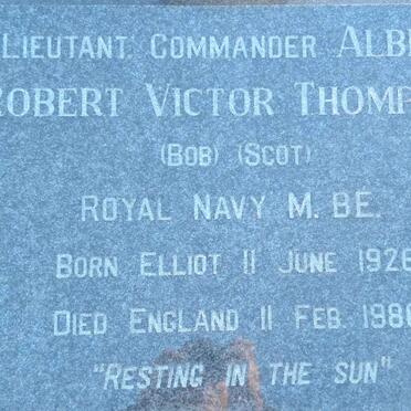 THOMPSON Robert Victor 1926-1986